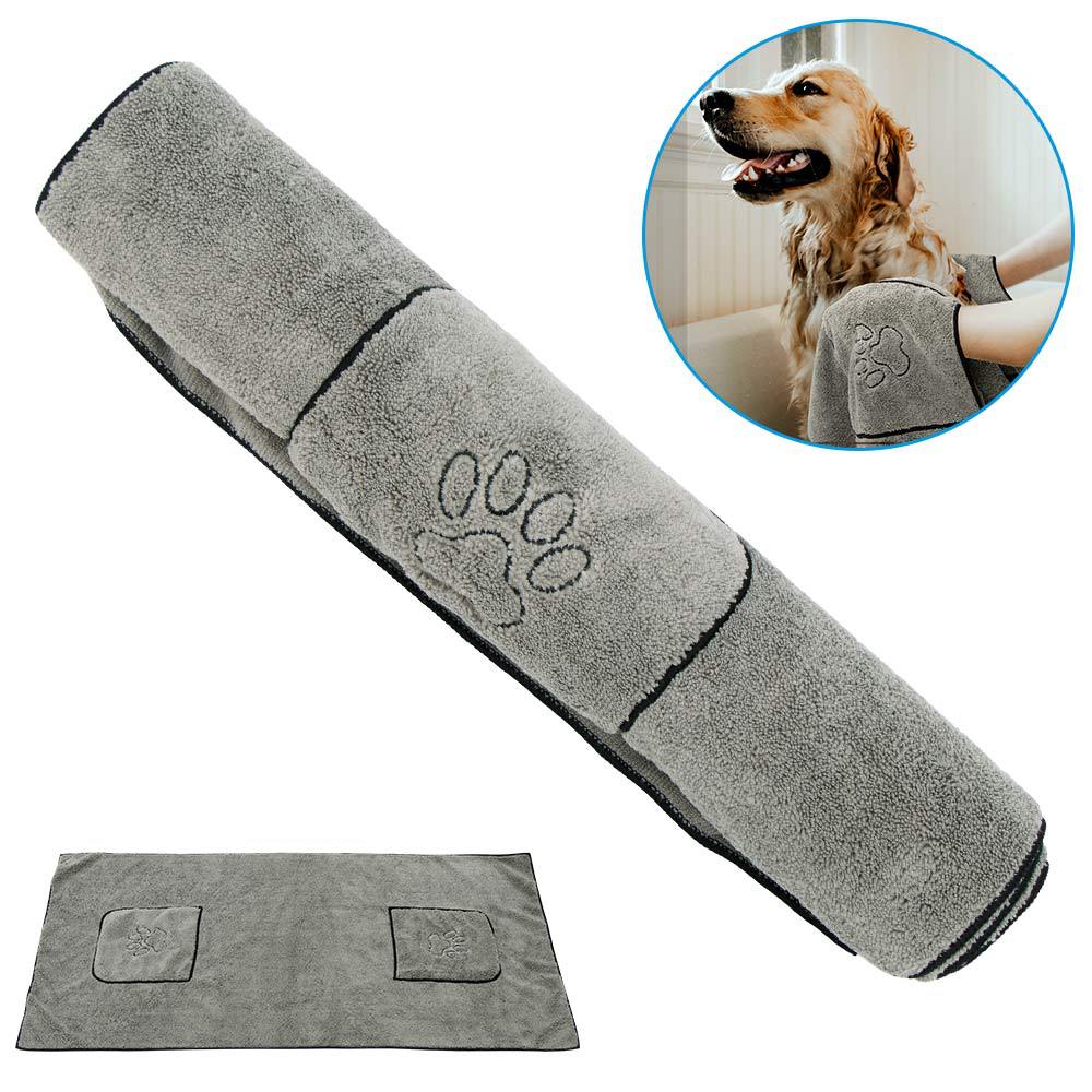 Transform Bath Time with Our Super Absorbent Pet Bathrobe Towel